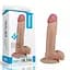 Фалоімітатор із присоскою LoveToy The Ultra Soft Dude Flesh 22 см тілесний - мініатюра 2