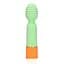 Вібратор Loveline Ribbed Mini 12 см зелений - мініатюра 2