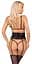 Комплект Kissable Suspender Set L/XL черный - миниатюра 2
