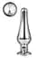 Анальна пробка Gleaming Love Pleasure Plug S 9 см (срібляста) - мініатюра 1