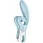 Вібратор-кролик Satisfyer Touch Me Блакитний з подвійним відростком - мініатюра 1
