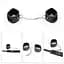 BDSM набір Deluxe Bondage Kit 4 шт (чорний) - мініатюра 2