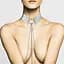 Прикраса Bijoux Indiscrets Desir Metallique Collar - Silver - мініатюра 2