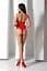 Бодистокинг Passion BS094 red - миниатюра 9