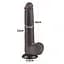 Фалоімітатор Sliding-Skin Dual Layer Dong 9 23 см (коричневий) - мініатюра 6
