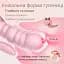 Вібратор 3 в 1 I'MCUM Caterpillar Fantasy Рожевий (IM-KCD226) - мініатюра 4