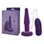 Анальная пробка с вибрацией APEX Plug Purple Small Orion 590886 87758 - миниатюра 1