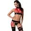 Passion AZIZA Set red S/M - миниатюра 1