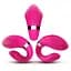 Вибратор для двоих Crescent light pink Boss Series 52-00030 98671 - миниатюра 3
