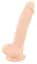 Фаллоимитатор Silexd Premium Silicone Dildo Model 1 Size 7 18.8 см бежевый - миниатюра 5