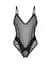 Боди Obsessive Blomentis M/L черный - миниатюра 6