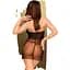 Эротический пеньюар и трусики Penthouse All Yours черный Размер s/m - миниатюра 3