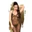 Платье в пол с люрексовой ниткой и стрингами Penthouse - Love on Fire Black M/L Penthouse SO4351 94402 - миниатюра 1