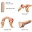 Реалістичний фалоімітатор Strap-On-Me Sliding Skin Realistic Dildo Vanille - XXL - мініатюра 3