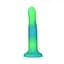 Светящийся в темноте фаллоимитатор Addiction Rave 8″ Glow in the Dark Dildo Blue Green, 20,3 см - миниатюра 3