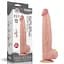 Фалоімітатор LoveToy Sliding-Skin Dual Layer Dong King Sized 34 см тілесний - мініатюра 22