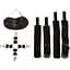 Фіксатори з наручниками Pipedream Heavy-Duty Hogtie Kit чорний - мініатюра 1