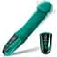 Реалістичний вібратор Satisfyer 23 см силіконовий з 12 режимами для жінок зелений - мініатюра 1