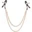 Затискачі для сосків CalExotics Entice Tiered Intimate Clamps 268 см золотий - мініатюра 1