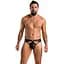 Сексуальні чоловічі стрінги Passion 033 Thong Paul XXL/XXXL чорний - мініатюра 1