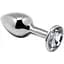 Пробка Alive Mini Metal Butt Plug White L - мініатюра 1