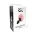 Силиконовая анальная пробка М Art of Sex Silicone Bunny Tails Butt plug White диаметр 3.5 см - миниатюра 4