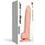 Реалістичний фалоімітатор Strap-On-Me Soft Realistic Dildo Vanilla - Size M - мініатюра 3