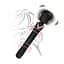 Вібратор B - Series Cute Perfect Wand 30 см (чорний) - мініатюра 3