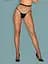 Колготки Obsessive Garter S812 XL/XXL черный - миниатюра 3