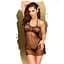 Комплект білизни Penthouse Lingerie All Yours S/M чорний - мініатюра 1