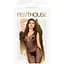 Бодістокінг з візерунком у вигляді крил та метелика Penthouse - Wild catch Black S/L - мініатюра 3