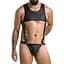 Мужское боди Passion 056 Body Adam black L/XL - миниатюра 1