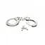 Наручники FF Designer Cuffs-Silver - миниатюра 1