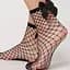 Шкарпетки-сітка з бантиком XS-L Чорний - мініатюра 1