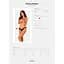Мереживні стрінги Obsessive Donna Dream crotchless Thong XS/S Black, відкритий доступ - мініатюра 5