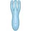 Вібратор для клітора Satisfyer Threesome 4 14 см блакитний - мініатюра 1