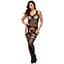 Бодістокінг Baci Fishnet Garter Catsuit OS чорний - мініатюра 1