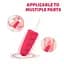 10X Popsicle вібратор-морозиво з USB-зарядкою Червоний K000737 - мініатюра 2