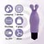 Вібратор на палець FeelzToys Magic Finger Vibrator Purple - мініатюра 7
