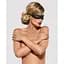 Мереживна маска Obsessive A701 mask, єдиний розмір, чорна - мініатюра 3