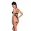 Эротическое боди с рисунком Passion LOVELIA Body black L/XL - миниатюра 2