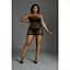 Платье Moonlight Model 10 Black Plus size - миниатюра 3