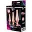 Набір анальних пробок конічної форми Dream Toys DT21875 Gleaming Love Pleasure Set Rose Gold - мініатюра 3