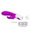 Вібратор Pretty Love Naughty Bunny, рожевий PRETTY LOVE BW-500071 103505 - мініатюра 6