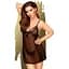 Комплект білизни Penthouse Lingerie Casual Seduction M/L чорний - мініатюра 1