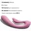 Вибратор Adrien Lastic G-wave вагинально-клиторальный 2 мотора универсальный - миниатюра 4