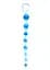 Анальний ланцюжок Jelly Anal 10 Beads Clear 29 см (блакитний) - мініатюра 1