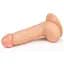 Фалоімітатор LoveToy The Ultra Soft Dude Flesh 18 см тілесний - мініатюра 3