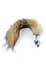 Анальна пробка з хвостиком Boss Fox 6.5 см (сріблястий) - мініатюра 7