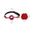 Розкішний кляп у вигляді троянди Zalo - Rose Ball Gag, подвійне використання - мініатюра 2